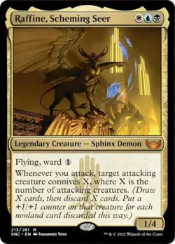 ~ Raffine, Scheming Seer ~ LP ~ Streets of New Capenna ~ MTG ~ - Image 1