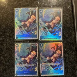 One Piece TCG PRB-02: Marco PRB02-008 - SR. Playset - 4 cards - Image 1