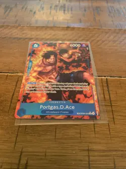 Portgas D Ace OP08-052 Parallel Two Legends ONE PIECE Card NM English - Image 3