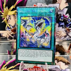 Yugioh Spell Card "Soul Exchange" MP25-EN007 Starlight Rare 1st Ed Near Mint - Image 1