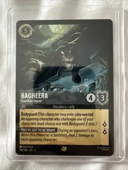 Lorcana Disney 198/204 Bagheera Guardian Jaguar Legendary Card Archazias Island - Image 1