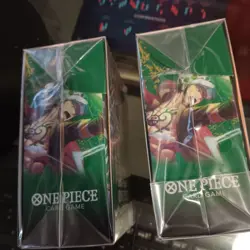 One Piece Card Game Legacy Of The Master Double Pack DP-08 Lot of 2 Sealed Boxes - Image 2