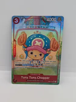 Tony Tony Chopper EB01-006 Parallel SR Memorial Collection One Piece Card - Image 1