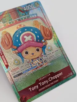 Tony Tony Chopper EB01-006 Parallel SR Memorial Collection One Piece Card - Image 3