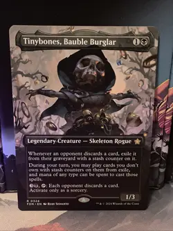 Tinybones, Bauble Burglar (Borderless) Foundations Regular NM #0324 - Image 1