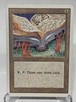 MTG Jayemdae Tome (Lp-NM) from Revised: Magic the Gathering - Image 1