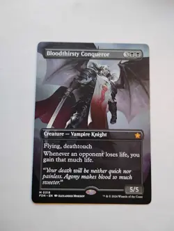 Bloodthirsty Conqueror (Borderless) Foundations Regular - Image 1