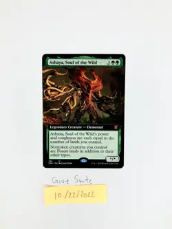 MTG - Ashaya, Soul of the Wild (Extended Art) - Zendikar Rising (ZNR) - Image 1