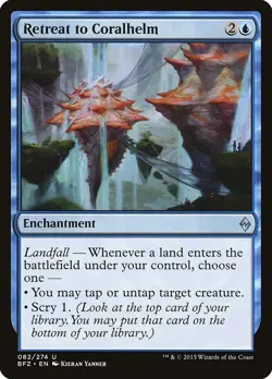 Retreat to Coralhelm Battle for Zendikar Regular - Image 1
