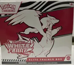 NEW - Pokemon TCG Scarlet & Violet 10.5 White Flare Elite Trainer Box - IN HAND - Image 1