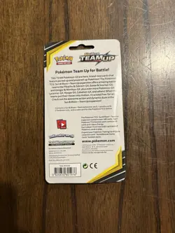 Pokemon Sun & Moon Team Up 1 Pack Blister Mimikyu Sealed - Image 2
