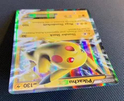 Pokemon Pikachu Ex XY174 Promo Black Star Holo Eng - Image 3