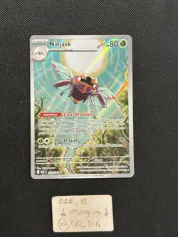 Pokemon Mega Evolutions - Ninjask - 137/132 - Illustration Art Rare - M/NM - Image 1