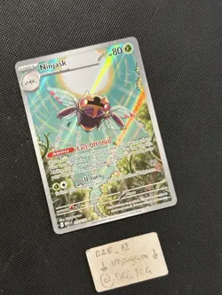 Pokemon Mega Evolutions - Ninjask - 137/132 - Illustration Art Rare - M/NM - Image 2