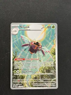 Pokemon Mega Evolutions - Ninjask - 137/132 - Illustration Art Rare - M/NM - Image 3
