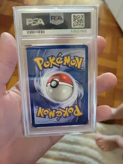 ✨SWIRL✨2000 POKEMON PROMO MEOWTH-HOLO GAME BOY-BLACK STAR PSA 5 - Image 3