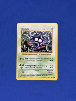 LP TANGELA SHADOWLESS WotC Pokemon Base Set - 66/102 - Image 1