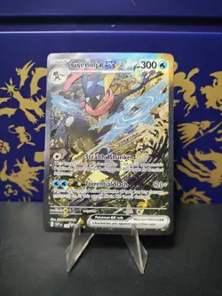 Greninja ex 132 - Pokemon TCG Scarlet & Violet Black Star Promo NM/M - Image 1