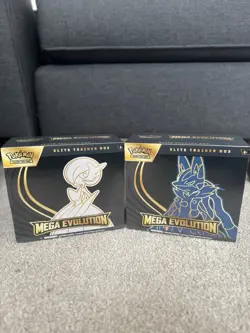 Pokemon TCG Mega Evolution Gardevoir And Lucario Elite Trainer Box ETB Sealed ✅ - Image 1