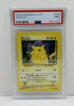 🔥2023 Pokemon CLC EN Classic Box Pikachu Holo 008/034 - PSA 9 MINT!🔥 - Image 1