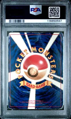 1996 POKEMON BASE SET JAPANESE #6 CHARIZARD-HOLO PSA 1 - Image 2
