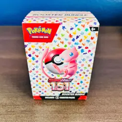 Pokemon Scarlet & Violet Booster Bundle Display Box, EMPTY BOX ONLY - Image 1