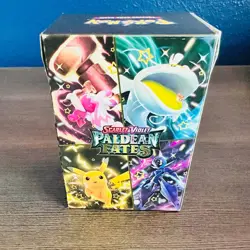 Pokemon Scarlet & Violet Paldean Fates Booster Bundle Display Box EMPTY BOX ONLY - Image 2