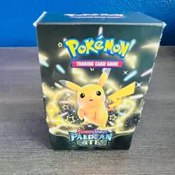 Pokemon Scarlet & Violet Paldean Fates Booster Bundle Display Box EMPTY BOX ONLY - Image 3