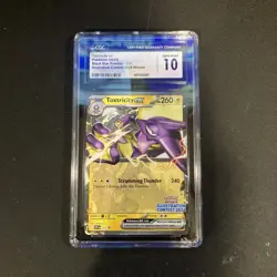 2025 Pokemon SVP EN-SV Promo Illustration Contest 2024 Toxtricity EX #215 CGC 10 - Image 1