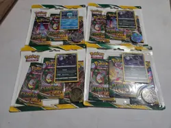 Pokemon TCG - Evolving Skies 3 Pack Blister w/Promo & Coin *Listing price for 1* - Image 1