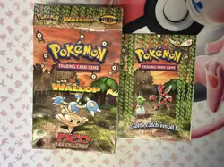 Pokemon Wallop Neo Discovery Vintage Theme Deck Opened Box With Holo - Image 3