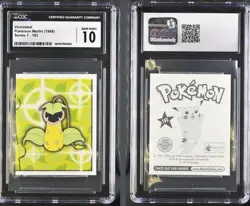 Victreebel Pokemon Merlin (1998) Series 1 - 193 CGC 10 - Image 1