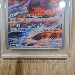 2023 POKEMON PAR EN-PARADOX RIFT ILLUSTRATION RARE #199 GROUDON PSA 9 - Image 4