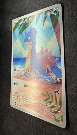 Pokemon TCG Misty's Lapras Destined Rivals 194/182 Illustration Rare - Image 2