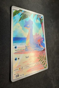 Pokemon TCG Misty's Lapras Destined Rivals 194/182 Illustration Rare - Image 3