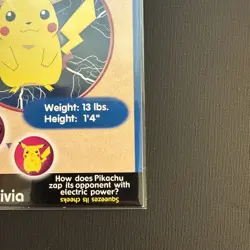 Pokemon Pikachu #25 PokeTrivia Mewtwo Strikes Back Collectible Movie Scene 2 - Image 4