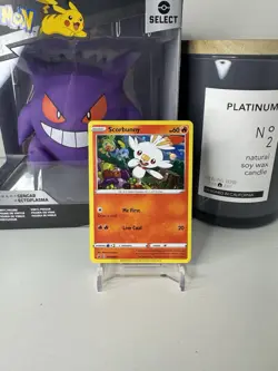 NM Scorbunny SWSH Black Star Promo SWSH071 Holo Promo Pokemon TCG - Image 1