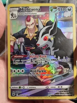 Pokemon TCG Mightyena Sword & Shield - Astral Radiance TG09/TG30 Holo Rare FRESH - Image 1