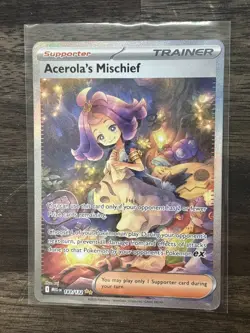 Pokemon Mega Evolution Acerola's Mischief SIR 183/132 - Image 1
