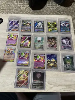 (17x)Pokemon Mega Evolution - Full Art EX, IR, And Ex LOT - Near Mint Collection - Image 1