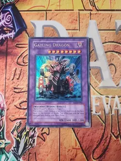 Gatling Dragon FET-EN035 Unlimited Edition LP Yugioh - Image 1