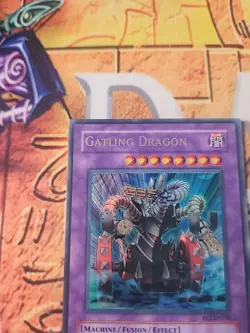 Gatling Dragon FET-EN035 Unlimited Edition LP Yugioh - Image 3