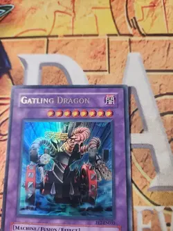 Gatling Dragon FET-EN035 Unlimited Edition LP Yugioh - Image 4