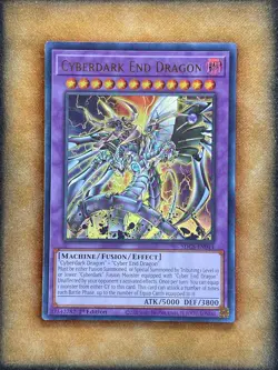 Yugioh Cyberdark End Dragon SDCS-EN044 Ultra Rare 1st Ed NM - Image 1