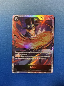 One Piece Card Game Sabo PRB02-014 Premium Booster Vol. 2 SR NM EN - Image 1