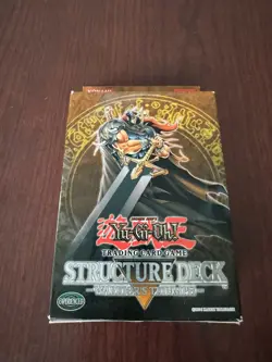 YUGIOH TRADING CARD GAME STRUCTURE DECK WARRIOR’S TRIUMPH (1ST EDITION) - Image 1