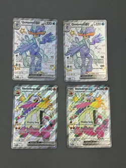 Pokemon JUMBO TCG Meowscarada Skeledirge Quaquaval x10 Lot Bulk Jumbo Cards NM - Image 2