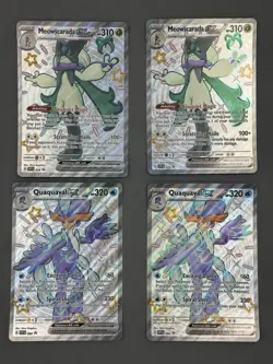 Pokemon JUMBO TCG Meowscarada Skeledirge Quaquaval x10 Lot Bulk Jumbo Cards NM - Image 4