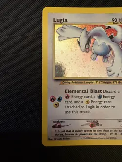 Pokemon TCG Lugia Neo Genesis Holo Card 9/111 Unlimited Rare - Image 5