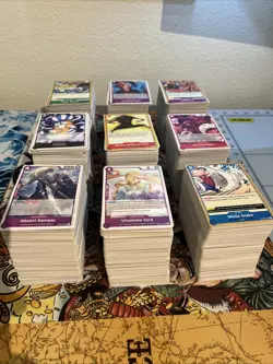 1,800 One Piece Card Lot Bulk Collection OP06 Wings Of The Captain English C/UC - Image 1